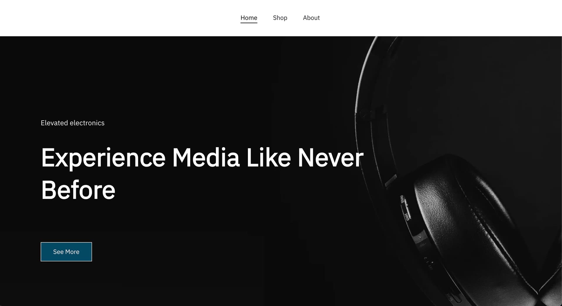 Electronics Store website project by SysCred