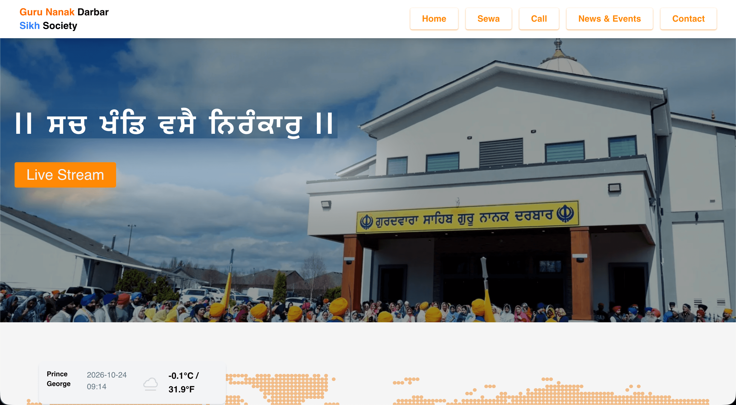 Guru Nanak Darbar PG — SYS CRED case study